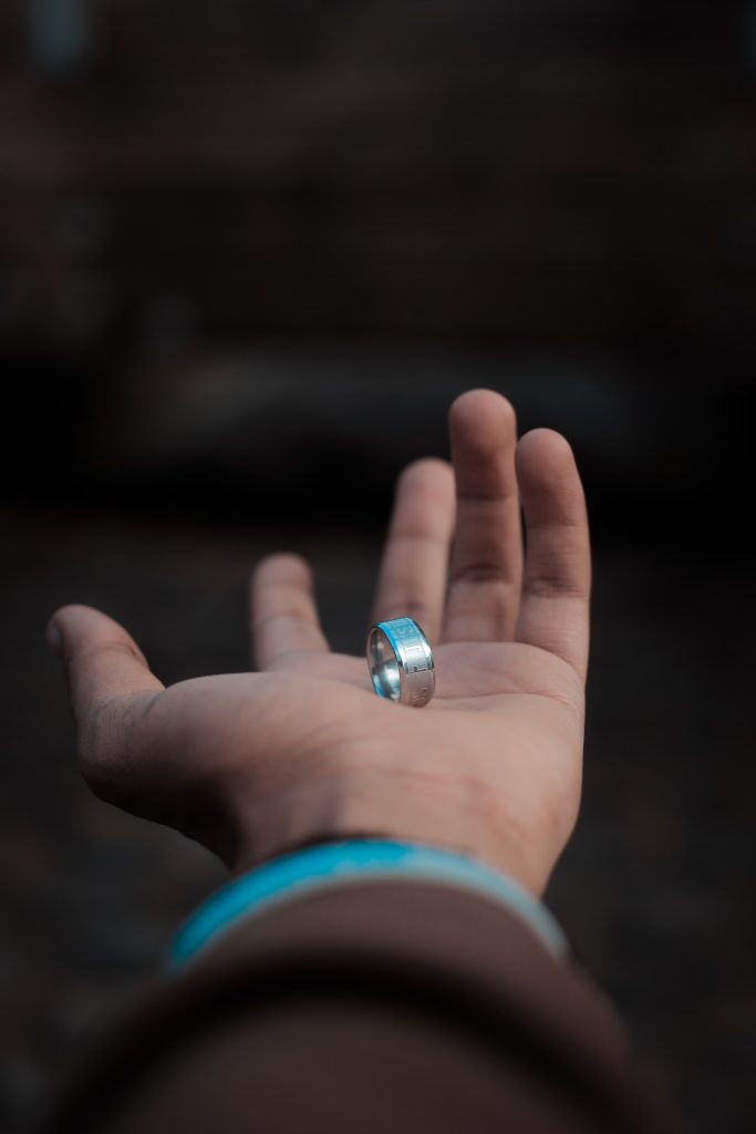 men fidget ring