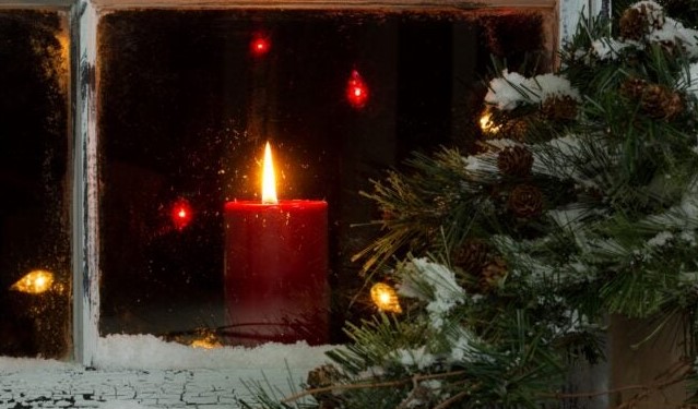 candles for christmas