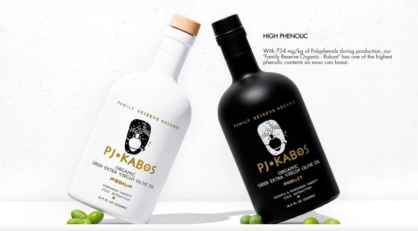 High phenolic olive oil