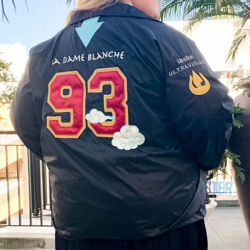 custom Greek line jacket