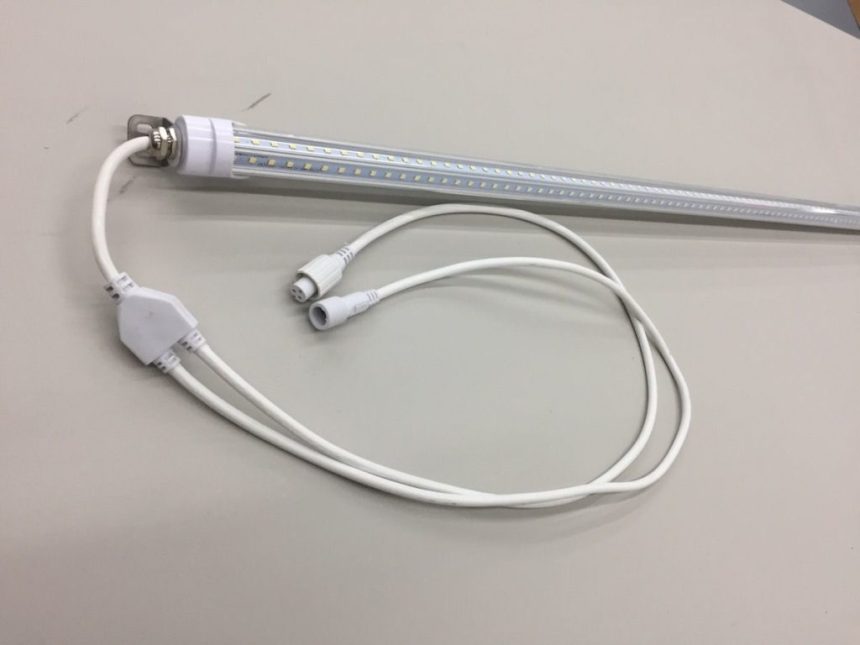 LED cooler door retrofit lights