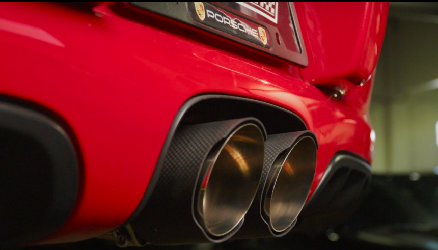 Porsche 987.2 exhaust