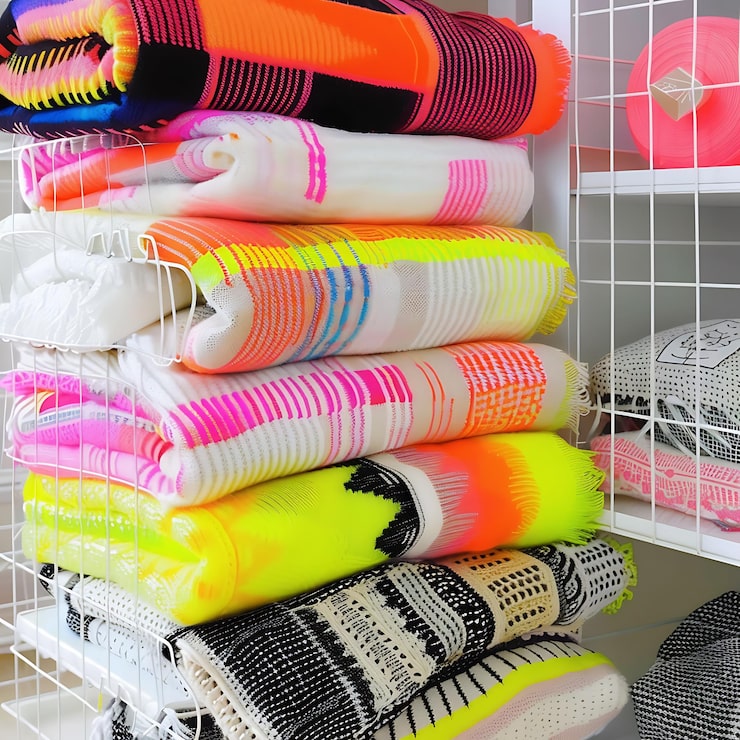 woven throw blanket
