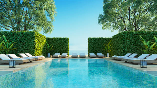 pool tile installation