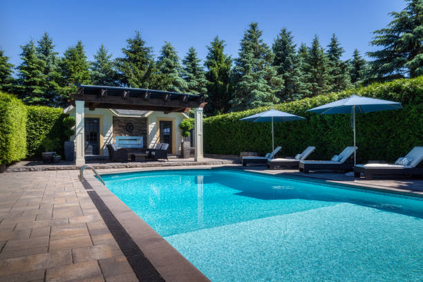 pool tile installation